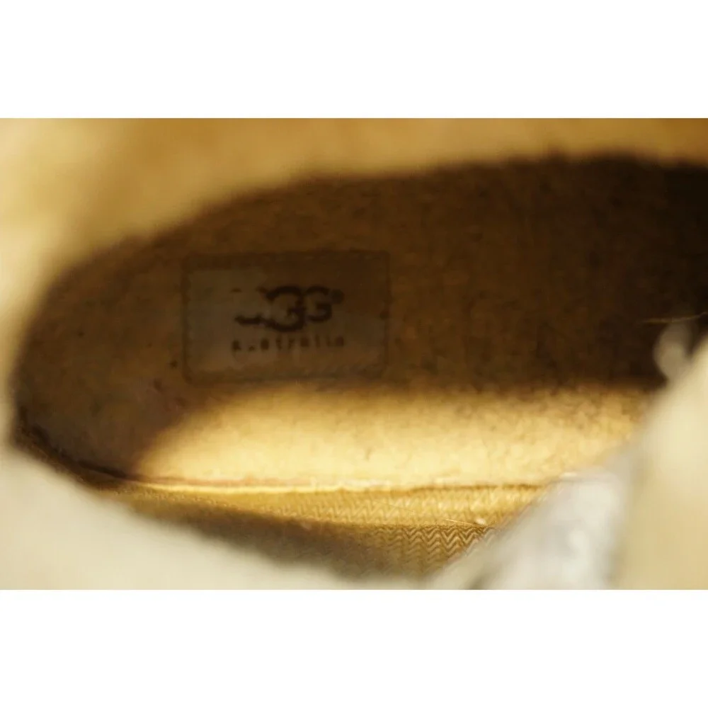 UGG Australia Butte Men's Leather Shearling Winter Snow Boots S/N 5521 Size 15 M